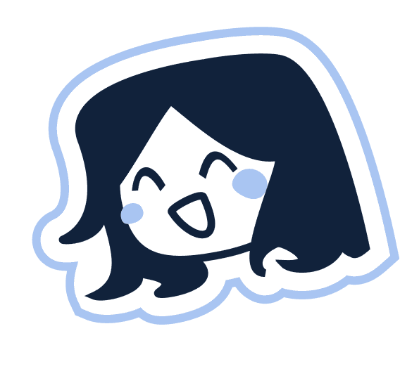 Illustrated avatar of Samantha smiling